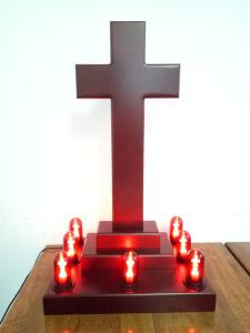China Cross Lamp Holder Decorative LED Bulbs , Led Lighting Bulbs Aluminum + Glass on sale