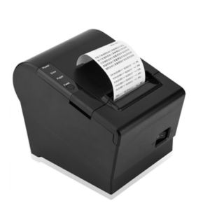 RS232 High Speed Laser Printer 80mm Desktop Label Printing Machine