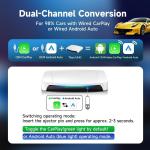CPC200-TBox UHD Wireless Adapter Carplay Andriod Auto for Youtube Netflix Video