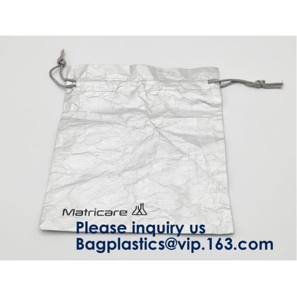 Reusable Promotional Green Tyvek Shopping Tote BagWaterproof Washable Eco k Handy Makeup Cosmetic Clutch Bag Cases