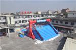 OEM Customized Lets Go Starting Line Insane Red Inflatable 5K Obstacle Course