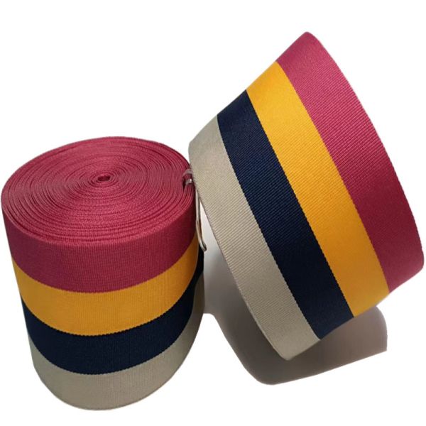 Wide Durable Polyester Woven Webbing For Bags Shoes