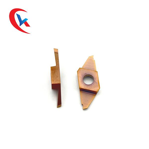 Quality TKF16L200-S16 For rotary lathes Slot Width 1.0-3.0mm PVD Coating ProcessingCarbide Grooving Inserts for sale