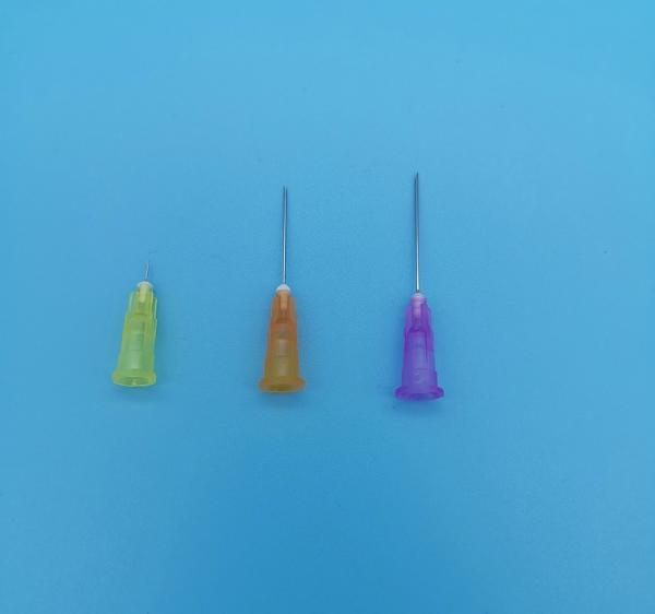 Quality Yellow Disposable Hypodermic Needles Syringe Out Diameter 0.9mm 20G for sale