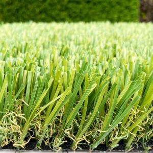 Buy cheap Trio Shape Monofilament PE Garden Artificial Grass With SBR Latex Coating product