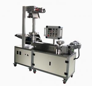 China PP PE Plastic Film Extruder And Bolowing Machine , Mini Film Blowing Machine on sale