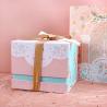 Buy cheap Pink gift box fairy design white cardboard birthday exquisite gift box packaging from wholesalers
