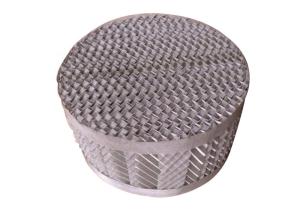 China 304 Wire Mesh Structured Packing In Distillation Column BX CY Type on sale