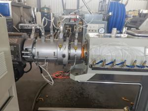 Buy cheap Plastic Tube Extruder Making Machine for HDPE PE PP MPP Pert PPR PVC Water Pipe Cable Conduit Production product