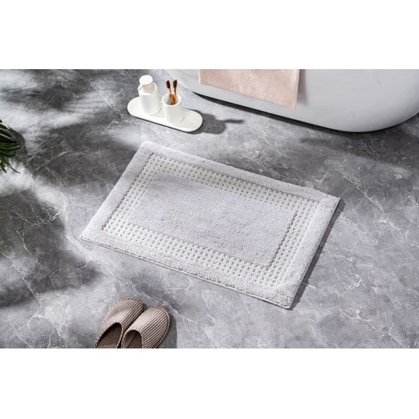 Soft And Plush Bathroom Mats Long Lasting Durability For Machine Washable Convenience