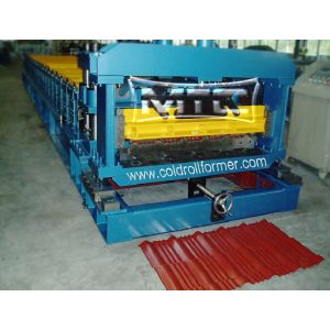 Buy cheap Roof Step Tile Roll Forming Machine product
