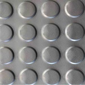 China 3MM Coin Rubber Floor Mat Waterproof Anti Slip Black Rubber Flooring Sheet on sale