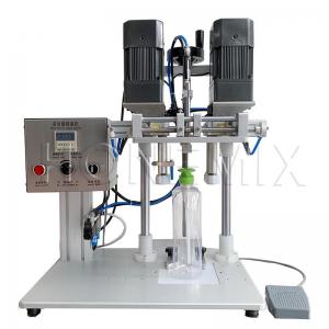 Buy cheap 80W Semi Automatic Spray Bottle Capping Machine 220V / 50Hz Voltage product