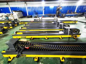 Buy cheap Anodizing Surface Treatment Robot Linear Guide With 0.03mm Accuracy 0.05mm Vibration product