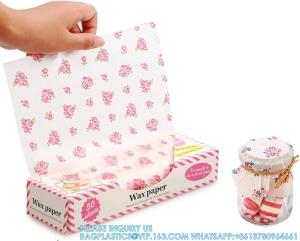 China Wax Paper Food Picnic Paper Disposable Food Wrapping Greaseproof Paper Food Paper Liners Wrapping Tissue on sale