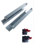 Galvanized Steel 3D Hide Soft Close Hidden Drawer Slide Rail Oem Triple