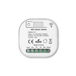Smart Home Automation Remote Light Switch 16A Breaker Module Tuya Smart Timer Wall Light Switch support voice control