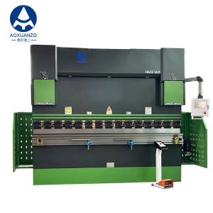 China High Efficiency 1600KN Tp10s Controller Hydraulic Folding Press Brake 3200mm CNC Servo Motor on sale