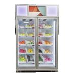 Remote Control Vegetable Smart Vending Fridge With Card Reader