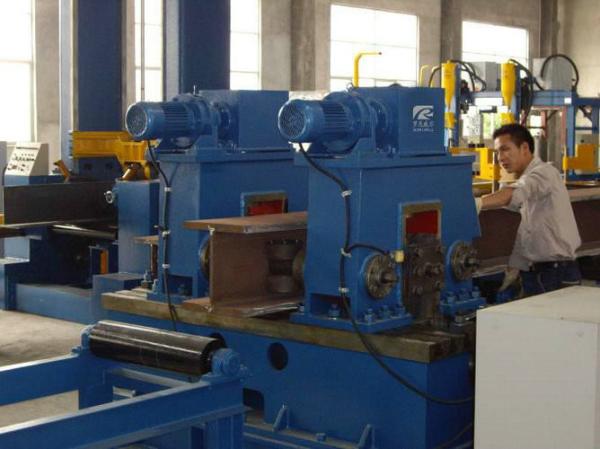 Quality High Efficiency H Beam Flange Straighting Machine / Rectifying Machine for sale