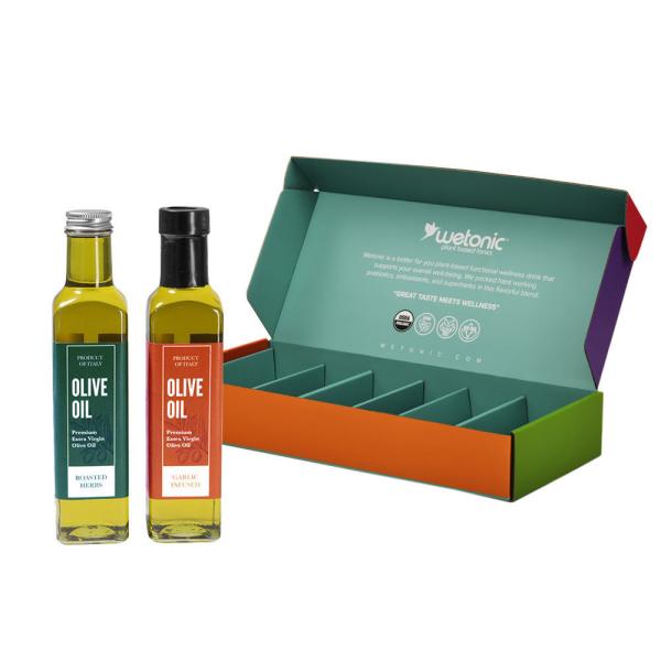 Quality Printed Corrugated Boxes Custom Mailer Box For Wine Or Beer Recyclable Shipping Box for sale