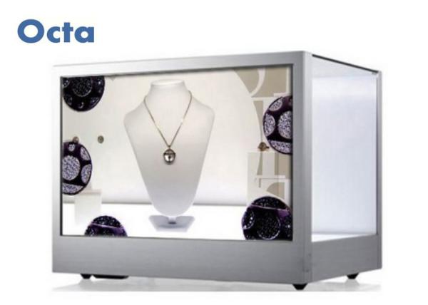 Quality Horizontal 42 Inch Transparent LCD Display 1920 * 1080P Transparent Video Display for sale