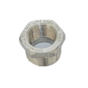 China Hot Dip Galvanized Npt Pipe Plugs Forged Hex / Round 316l Threaded Pipe Fitting on sale