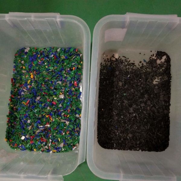 Multi-Function 384 Channels PVC ABS PP Pet Flakes Plastic Colour Color Sorter Plastic Color Sorting Machine