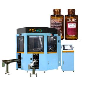 China 60 Pcs / Minute Automatic Silk Screen Printing Machine For Round Plastic Medical Bottles on sale