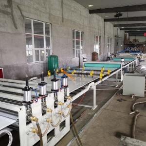 China Thick Board 1200-3600mm Polythene Sheet Making Machine PLC Control on sale