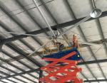 175 MPa Super Large Factory huge Gearbox Ceiling Fan