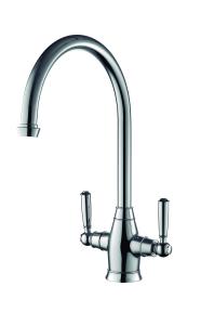 Buy cheap Double Handle Kitchen Mixer Taps Polished With Chrome Finish T81069 product