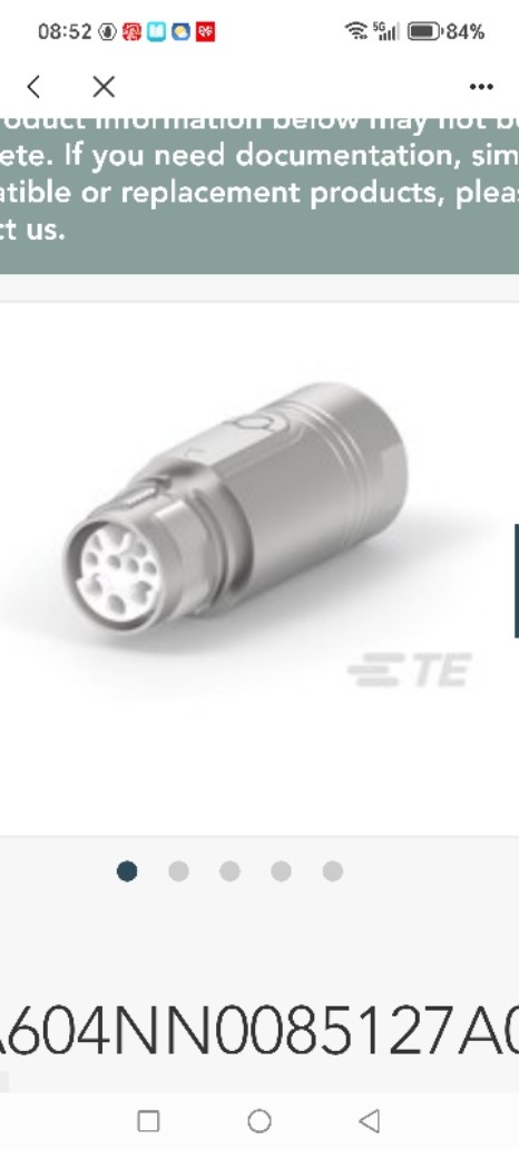 6FX2003-0LU54 6FX2003-0LA54 10 Pin Servo Connector