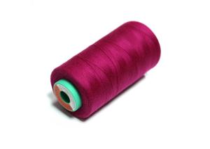 PTFE Strong Polyester Thread , Embroidery Polyester Thread Virgin 100%