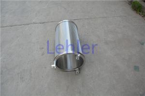 Vertical Wedge Wire Basket With Smooth Filtration Surface For Clay And Kaolin