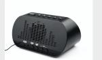 Plastic Material Portable Clock Radio With LCD Display Sleep Timer