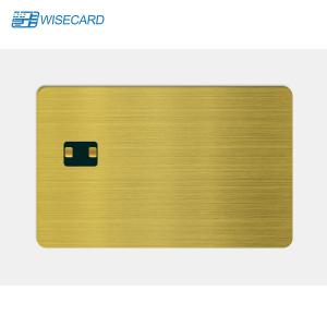Buy cheap WCT Wisecard Stainless Steel Metal Blank Card Custom Precision Etched Name Tag product