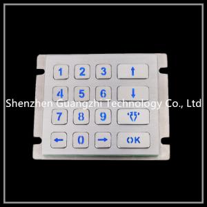 Buy cheap Atm Vandal Proof Keyboard , 4 * 4 Matrix Type Cash Machine Number Pad product