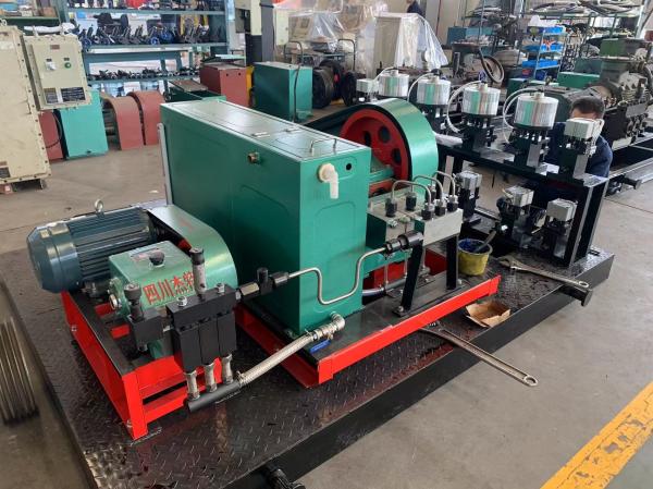 Quality High Pressure 800bar Motorized Hydro Testing Pump For Boiler Pressure Testing for sale