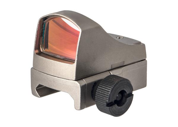 Quality TAN Color Red Dot Tactical Sight , Magnified Red Dot Optic With Handheld Large Screw for sale