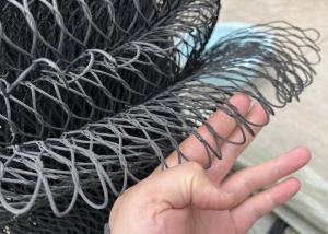 High Tensile Black Oxide Cable Mesh Ferruled And Knotted Mesh Net For Tiger