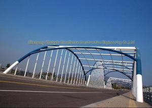 China Q235 Q345 Frame Multi Trusses Prefab Steel Frame Bridge With Drawing on sale