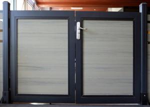 Buy cheap Custom WPC Gate Panel Cladding Weather Resistant 30 Pounds Weight product