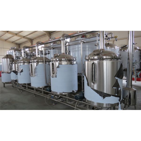 500L stainless steel SUS304 mini brewery machine craft beer brewing systems for restaurant hotel microbrewery