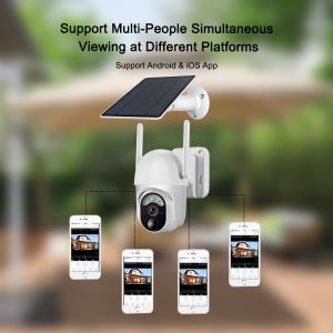 China WiFi Surveillance Home Security Camera 3MP Battery Powered AI Motion Detection Spotlight on sale