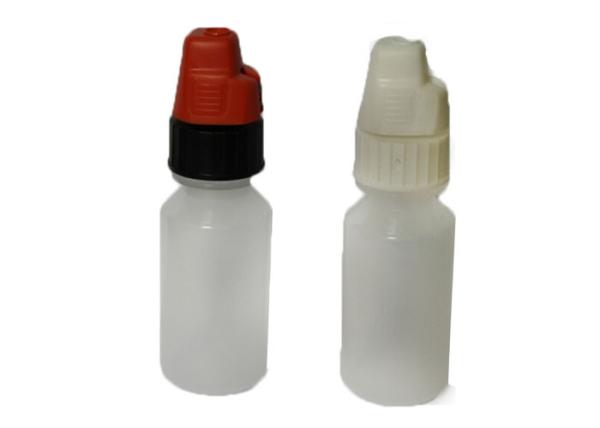 Tattoo Ink 4ml LDPE Plastic Bottles / Clear Plastic Dropper Bottles With Cap