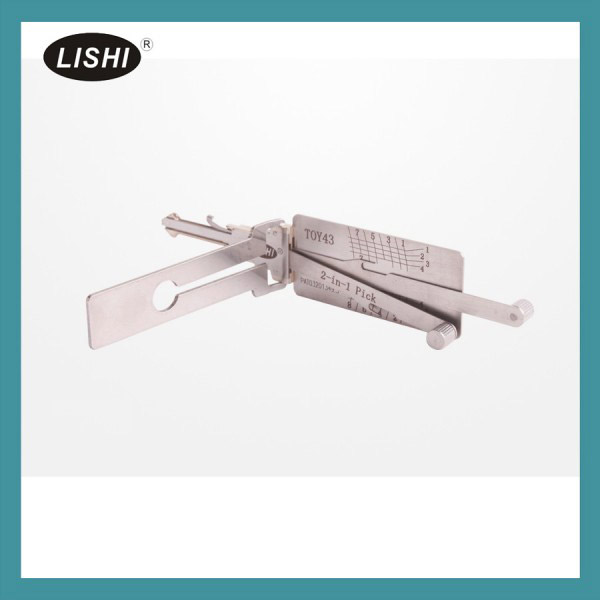 LISHI Toyota TOY43R Auto Locksmith Tools 2-in-1 8 Pin Auto Pick and Decoder