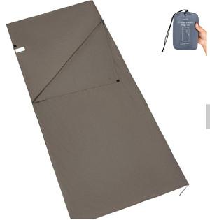 Quality Grey Portable Small pack Urgency Lightweight Backpacking Sleeping Bag for sale