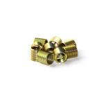 M5 10-32 Wire Threaded Inserts Silver Cadmium Coated