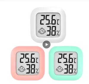 China Mini Indoor LCD Digital Room Thermometer Hygrometer Gauge Sensor Humidity Meter on sale